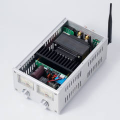 STK8007 classic power amplifier, 8007 Japanese thick film, Bluetooth 5.0, HIFI HI-END, dual-meter retro power amplifier, surpassing LM3886