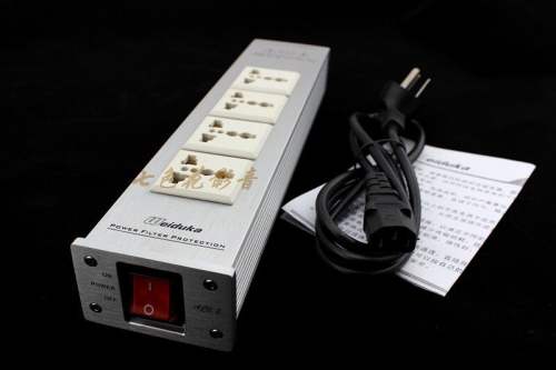 Weiduka AC2.2 HIFI power strip power filter HIFI Audio power outlet, , improve sound quality and reduce interference