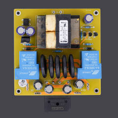 30A Soft start control board for high-power power amplifier, with power transformer for enhanced stability and reliability
