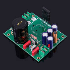 2-10A LM317 gold-plated linear high-current regulated power supply board with low noise, high stability, and low internal resistance