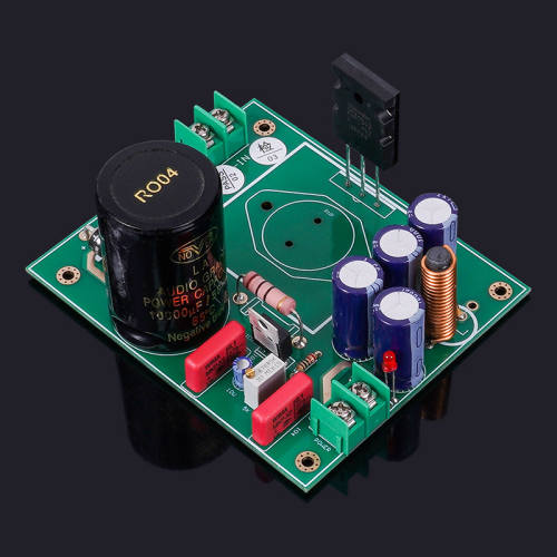 2-10A LM317 gold-plated linear high-current regulated power supply board with low noise, high stability, and low internal resistance