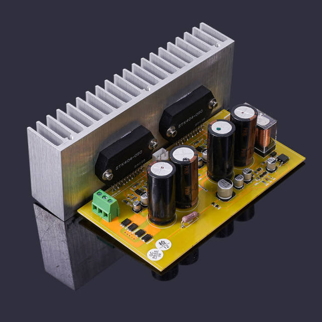 STK404-090 thick film power amplifier, 50W x 2, high-end, stereo sound DIY upgrade and modification of speakers