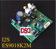 ES9018K2M ES9018 I2S Input Decoder Board DAC Board DIY, upgrade, and modification of speakers