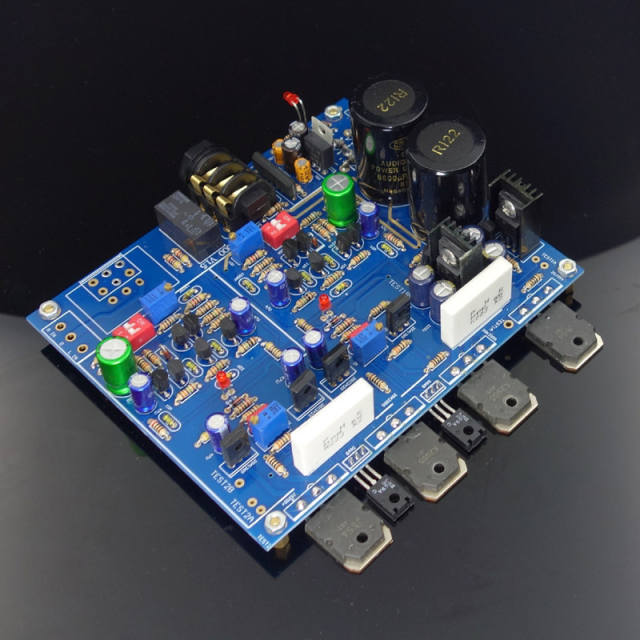 Headphone amplifier, Class A headphone amplifier with field effect transistor, reference HA5000 circuit