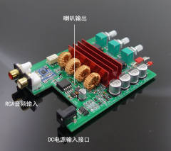 BL53A Desktop digital HIFI power amplifier TPA3116 Bluetooth 5.3 uses TPA3116D2 power amplifier chip DIY, upgrade, and modification of speakers