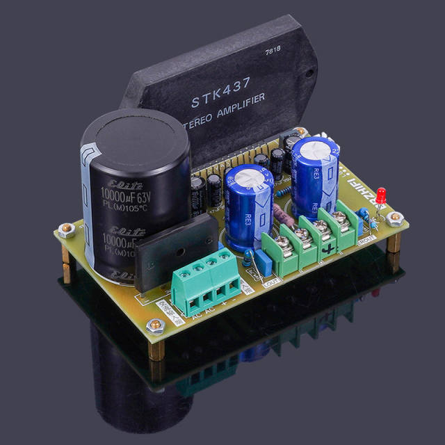 STK437 power amplifier board, thick film, classic single-ended OTL circuit, STK beautiful sound,  strong gallbladder flavor, sweet human voice