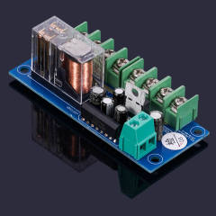 UPC1237 loudspeaker, speaker protection board, using Japanese Omron relay