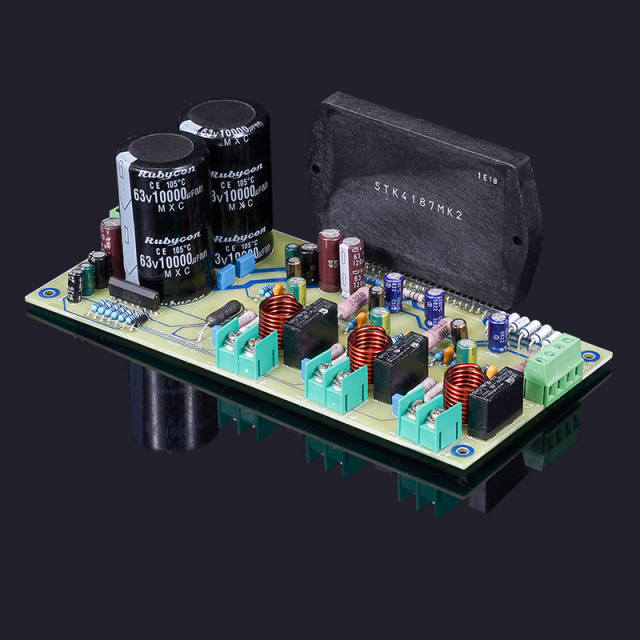 STK4187 power amplifier  thick film STK4187MK2 3X100W@4Ω 3X66W@8Ω beautiful sound HIFI power amplifier board DIY, upgrade, and modification of speakers