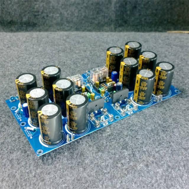 High-power rectification and filtering with 1237 output protection, dedicated for Swiss DARTZEEL power amplifier