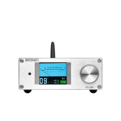 F9 HIFI pre-amplifier preamplifier preamp with Bluetooth 5.3, U-disk player, independent decoding, and true color pointer screen