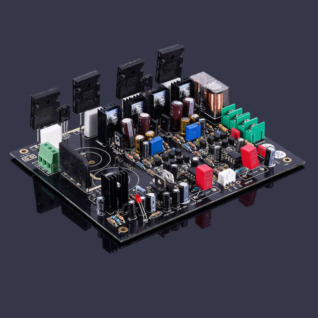 M4 power amplifier based on SF60 high-end power amplifier board , with a beautiful and classic sound, is superior to LM3886 and TDA7293