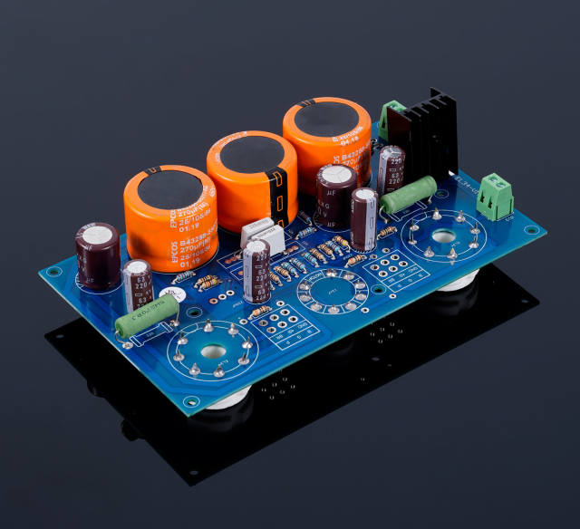 EL34 single-ended class A electronic vacuum tube power amplifier board (excluding electronic tube)