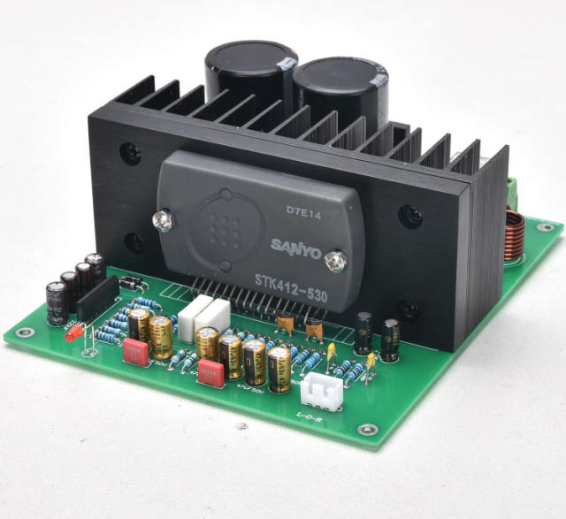 STK412-530 high-power amplifier 200W x 2, Sanyo STK thick film, Hi-end, a lost artifact