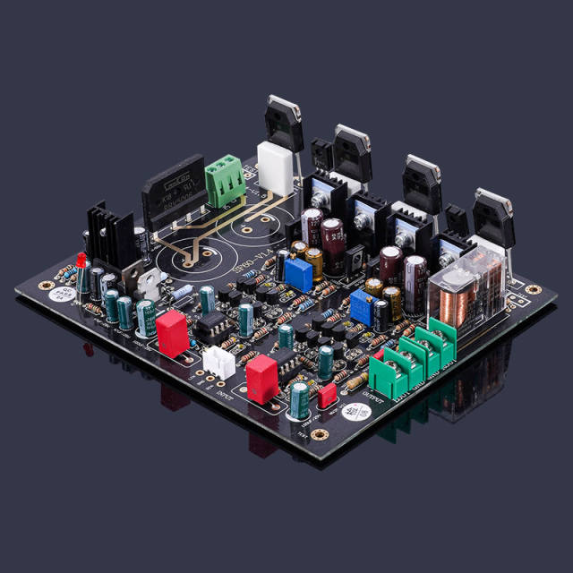 M4 power amplifier based on SF60 high-end power amplifier board , with a beautiful and classic sound, is superior to LM3886 and TDA7293