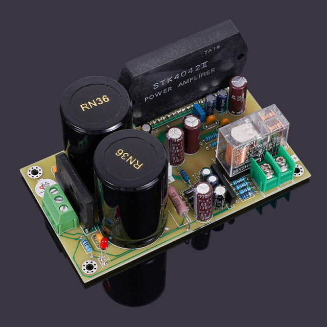 STK4042II power amplifier,STK4042 thick film high-end hifi power amplifier board, 80W8Ω, high-power amplifier