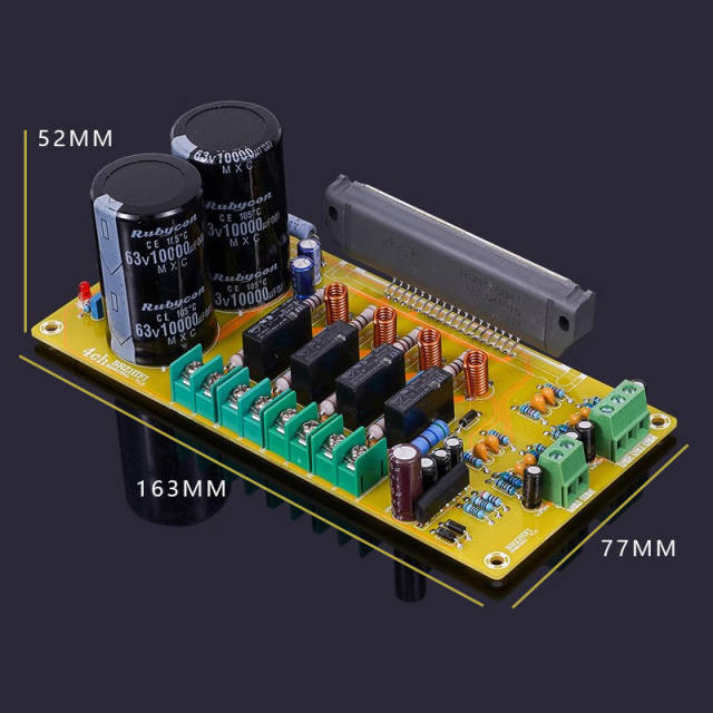RSN315H41 power amplifier Thick film Class H HiFi Hi-end amplifier board, 300W, 4-channel