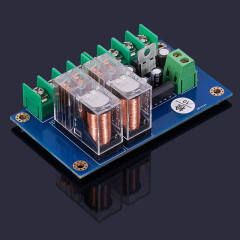 UPC1237 loudspeaker, power amplifier speaker protection module board, dual Omron relays from Japan