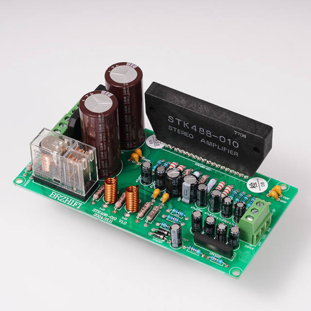 STK488-010 power amplifier, thick film high-end hifi power amplifier board, 50W+50W, high-power amplifier