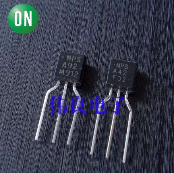 ON original MPS A42 A92 transistor TO92 (Dedicated for HIFI audio DIY/upgrade)