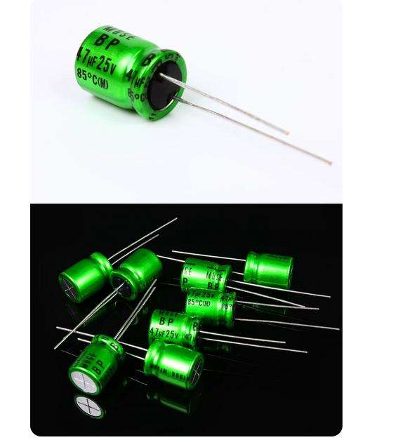 Nichicon 47UF 25V MUSE BP Stepless Audio Capacitor, Imported from Japan, Coupling Capacitor for HIFI Audio equipment