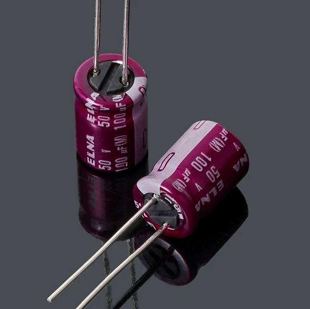 ELNA RA3 series 50v100uF audio frequency filter electrolytic capacitor 8*12 Hi-end for HIFI Audio equipment
