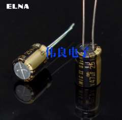 ELNA Rfs silmic II 47UF 25V audio electrolytic capacitor Hi-end for HIFI Audio equipment