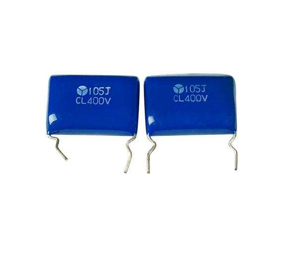 CBB thin film capacitor 105J400V 1UF blue short leg for HIFI Audio equipment