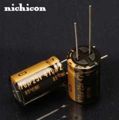 Nichicon 470uF 25V KZ MUSE series original Japanese high-performance audio electrolytic capacitor Hi-end for HIFI Audio equipment