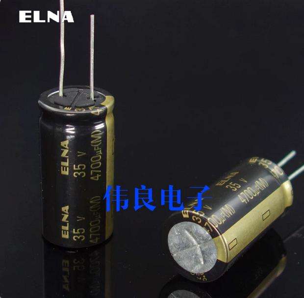 ELNA RA3 series 4700UF 35V audio electrolytic capacitor Hi-end for HIFI Audio equipment