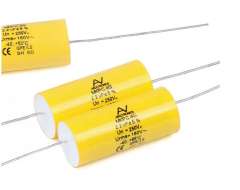 Italian KEMET 2.2uf 250V AV MKP C.4G non-polarized axial film capacitor Hi-end for HIFI Audio equipment