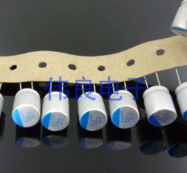 Original Nippon Chemi-Con 16V1000UF 10*12.5 low ESR solid-state capacitor Hi-end for HIFI Audio equipment