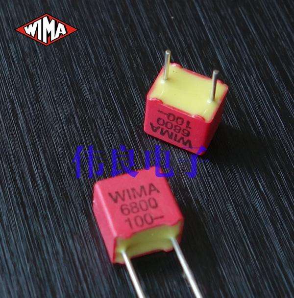 WIMA 100V 6800pF 682 6.8N FKP2 Series Film Capacitor, Original and Brand New for HIFI Audio equipment