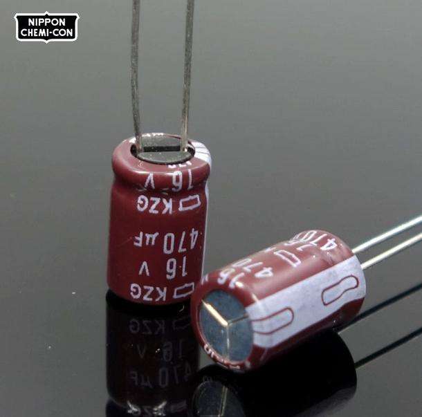 Original Japan NIPPON Chemi 16V 470UF NIPPON CHEMI-CON high-frequency high-quality capacitor for HIFI Audio equipment