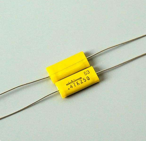 Nichicon 470nf 0.47uf 250v 474 axial audio non-polarized capacitor for HIFI Audio equipment