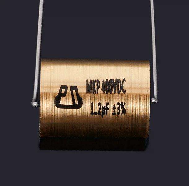 Pan Ocean 400V 1.2μF ±3% Metallized polypropylene audio crossover capacitor, audio capacitor MKP series Hi-end for HIFI Audio equipment Hi-end for HIFI Audio equipment
