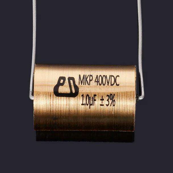 Pan Ocean 400V 1.0μF ±3% Metallized polypropylene audio crossover capacitor, audio capacitor MKP series Hi-end for HIFI Audio equipment Hi-end for HIFI Audio equipment