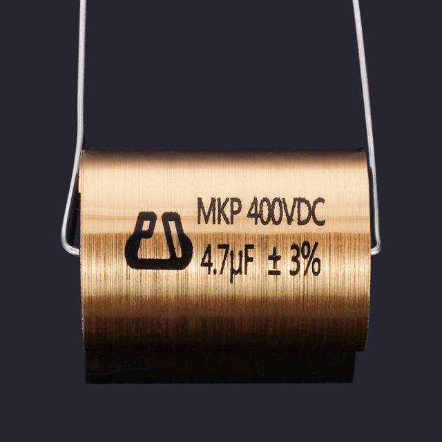 Pan Ocean 400V 4.7μF±3% Metallized polypropylene audio crossover capacitor, audio capacitor MKP series Hi-end for HIFI Audio equipment Hi-end for HIFI Audio equipment