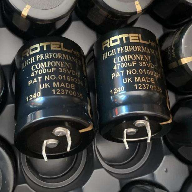 Customized ROTEL 4700UF 35V BHC audio electrolytic capacitor UK Hi-end for HIFI Audio equipment Hi-end for HIFI Audio equipment
