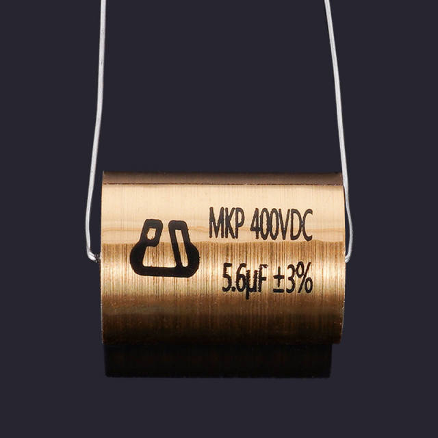 Pan Ocean 400V 5.6μF±3% Metallized polypropylene audio crossover capacitor, audio capacitor MKP series Hi-end for HIFI Audio equipment Hi-end for HIFI Audio equipment