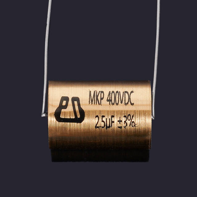 Pan Ocean 400V 2.5μF ±3% Metallized polypropylene audio crossover capacitor, audio capacitor MKP series Hi-end for HIFI Audio equipment Hi-end for HIFI Audio equipment