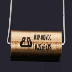 Pan Ocean 400V 0.22μF ±3% Metallized polypropylene audio crossover capacitor, audio capacitor MKP series Hi-end for HIFI Audio equipment Hi-end for HIFI Audio equipment