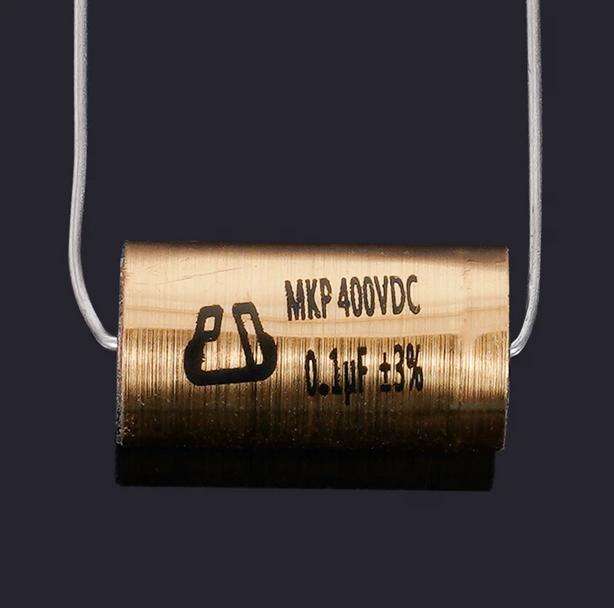 Pan Ocean 400V 0.1μF ±3% Metallized polypropylene audio crossover capacitor, audio capacitor MKP series Hi-end for HIFI Audio equipment Hi-end for HIFI Audio equipment