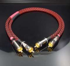 Canare Dual Lotus RCA Audio Signal Cable Audio Wire, Hi-end Audio Cable, 4N 4-core Oxygen-free Copper for HIFI Audio