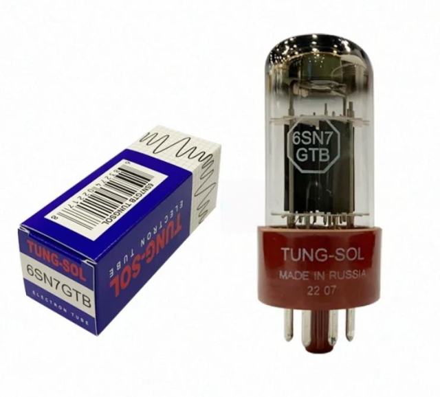 Russia TUNG-SOL 6SN7 electronic vacuum tube replaces 6N8P 6H8C CV181 vacuum tubes
