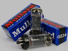 Russia Mullard GZ34 Electronic Vacuum Tube replaces 5U4G 5Z4P 5Z3PA vacuum tubes