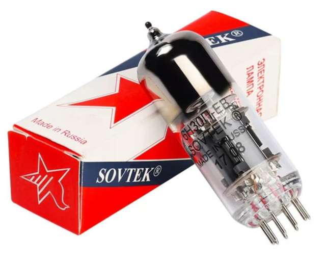 Russia SOVTEK (Redbird) 6H30PI electronic vacuum tube replaces 6H30PI 6N6 vacuum tubes