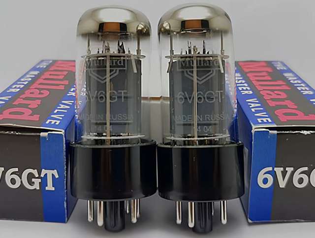 Russia Mullard 6V6GT Electronic Vacuum Tube replaces 6P6P 6V6G 6N6C vacuum tubes
