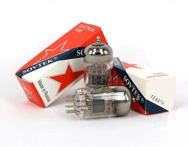 Russia SOVTEK (Redbird) 12AX7WA electronic vacuum tube replaces ECC83 ECC803S vacuum tubes