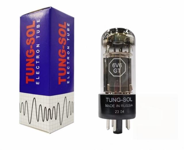 Russia TUNG-SOL 6V6GT electronic vacuum tube replaces 6F6 6K6 6P6P vacuum tubes