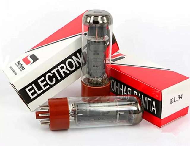 Russia Svetlana EL34 Electronic Vacuum Tube replaces KT77 6CA7 vacuum tubes